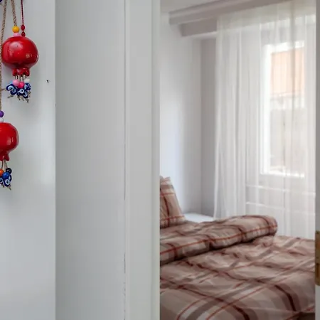 公寓 Heavenly 1 Bedroom Garden Terrace Flat In Canakkale Center 250m To Sea And Nearby Beaches K2 Hamidiye